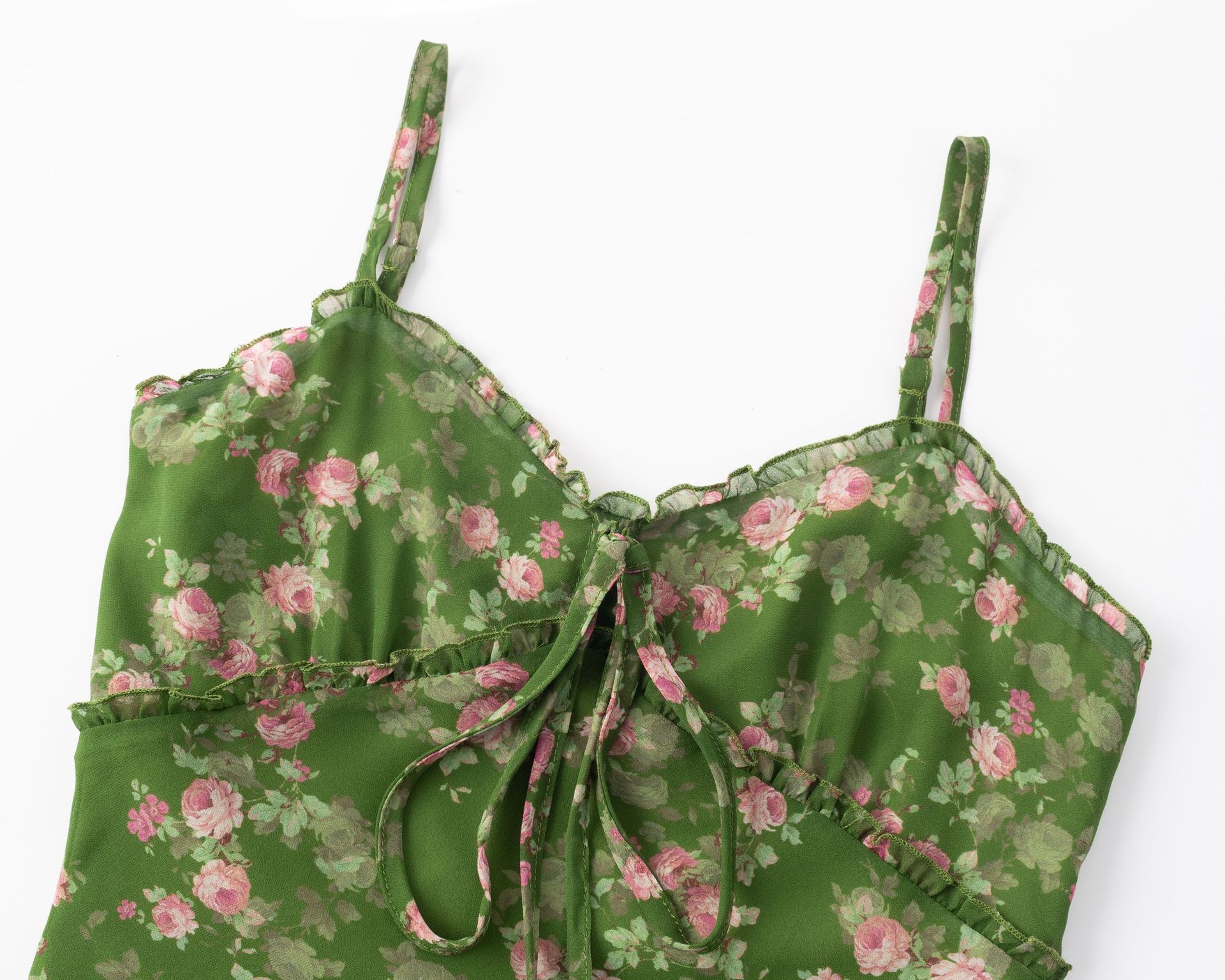 Floral Strapless Dress for Summer Beach Vacation