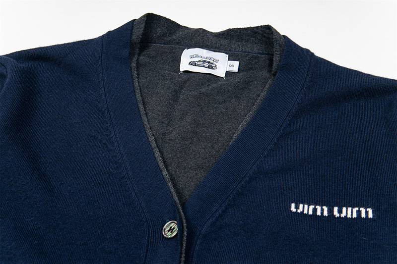 American Retro Cotton Cardigan Top