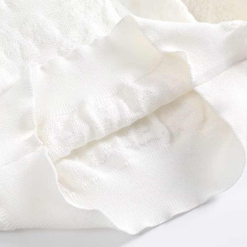 Ivory Cutout Full Sleeve Crew Sweater