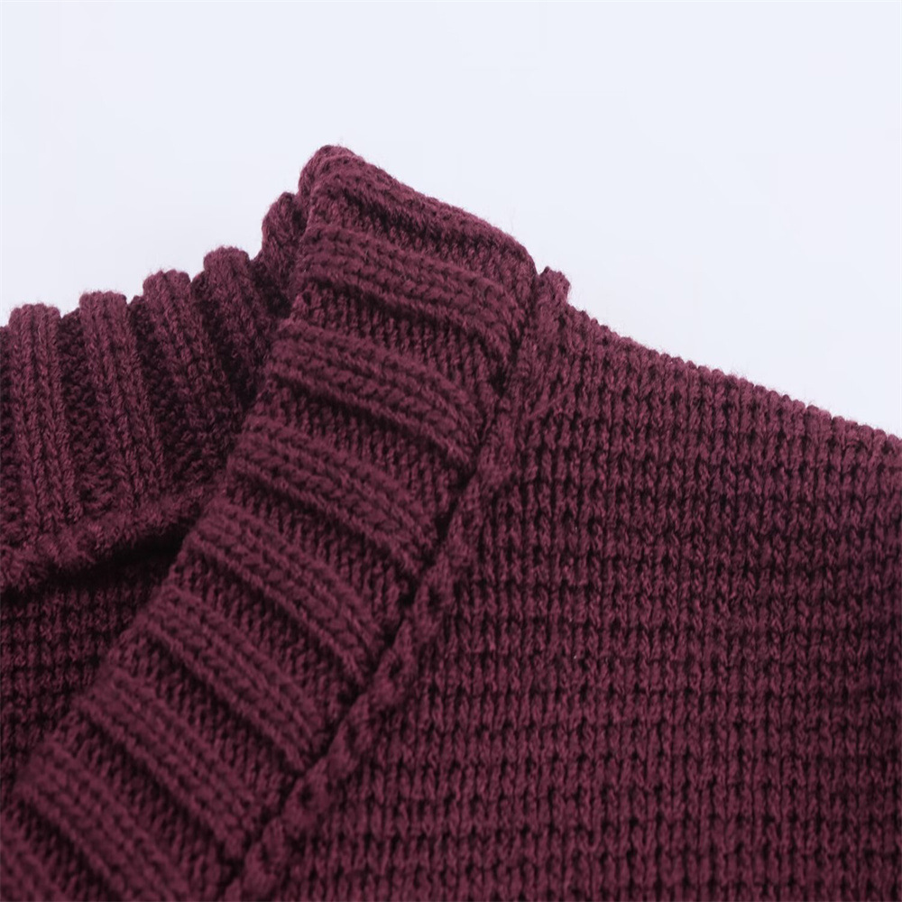 Ladies Crew Collar Plain Elbow Sleeve Sweater