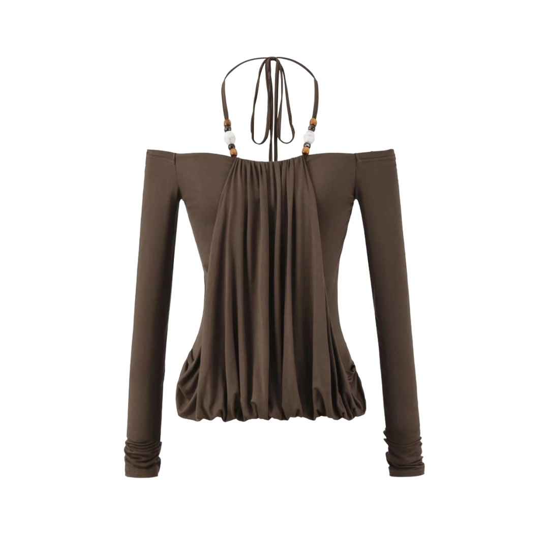 One-Shoulder Slim Fit Spicy Tee