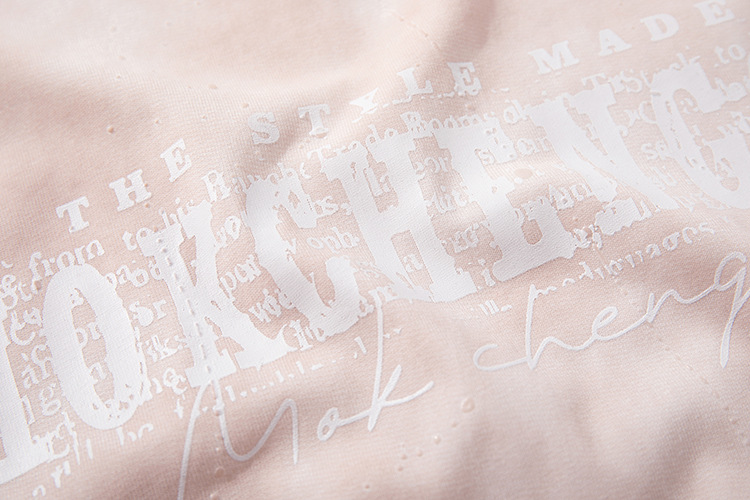 Oversized Cotton Swirled Graphic T-Shirt