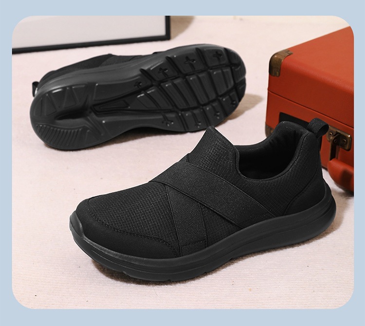 Elastic band breathable sports casual one foot women's shoes