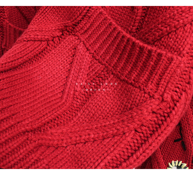 Polyester Open Front Cardigan Outerwear