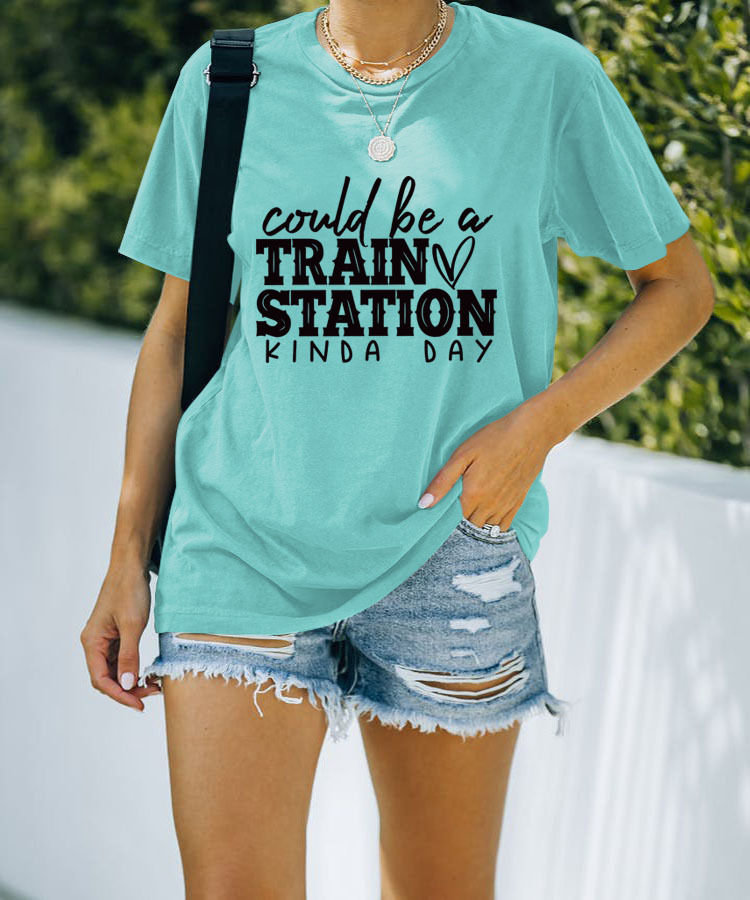Coastal Cruise V Collar Ladies T-shirt