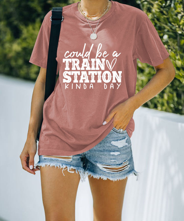 Coastal Cruise V Collar Ladies T-shirt