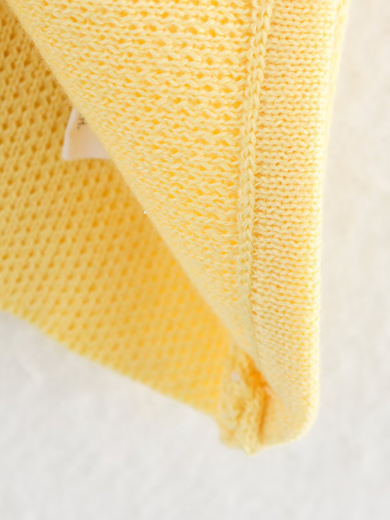 Ladies' Solid Knit Front-Closure Vest