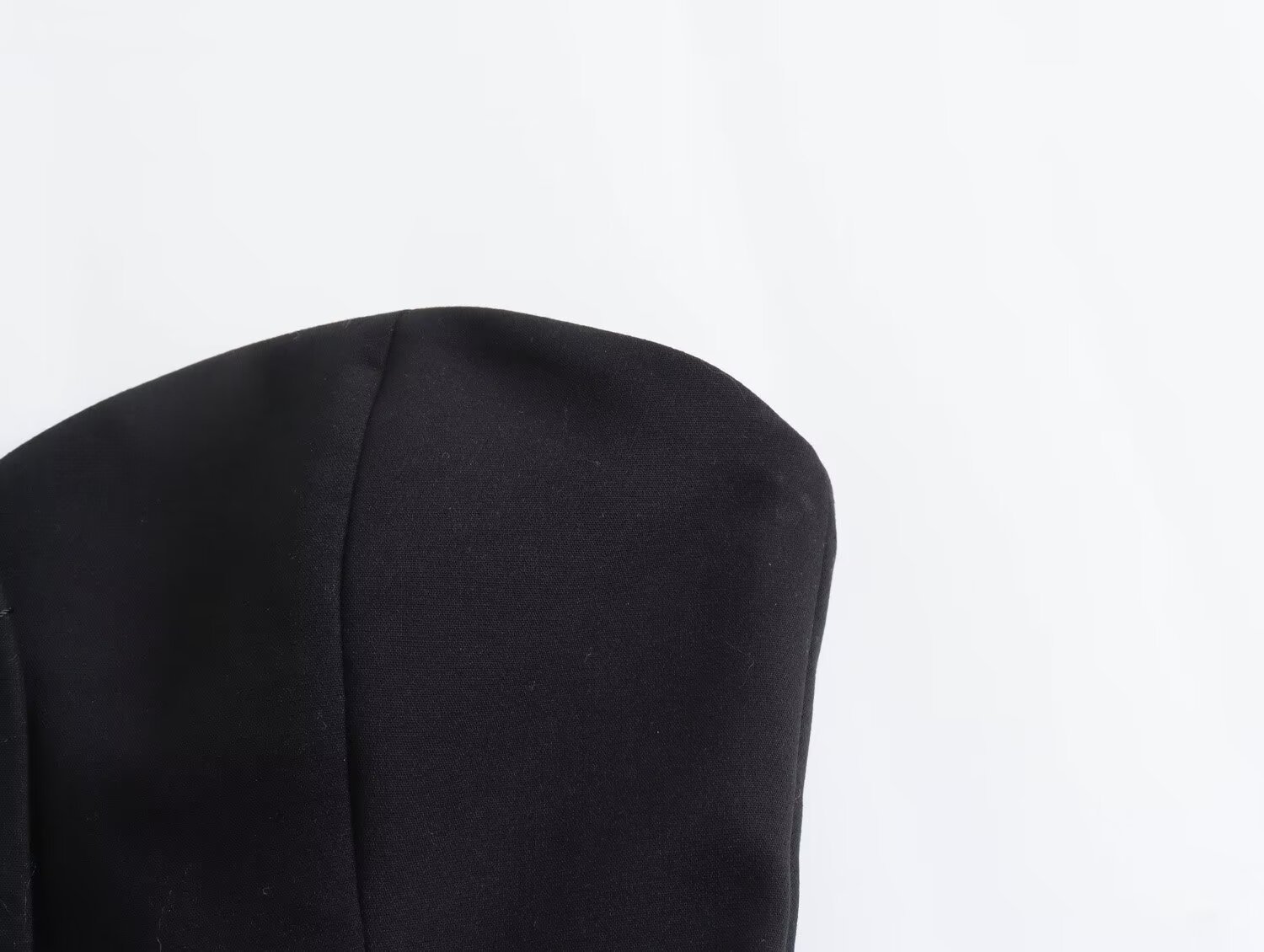 Solid Open Back Chest Patch Bandeau