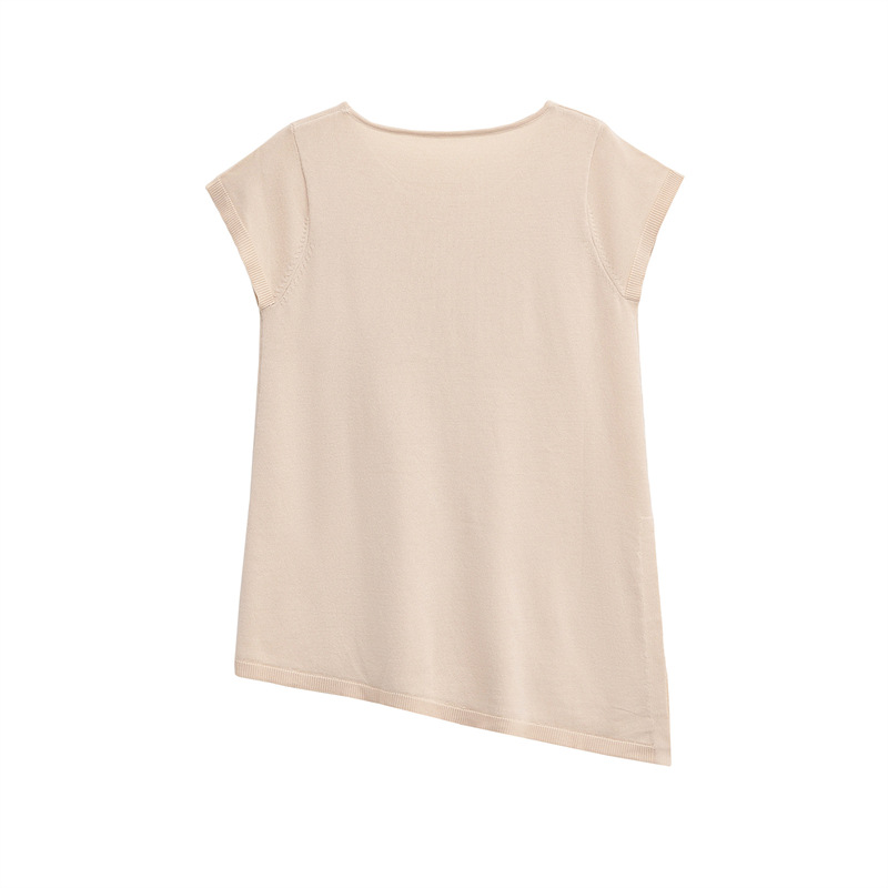 Oversized Plain Crew Polyester Sweater