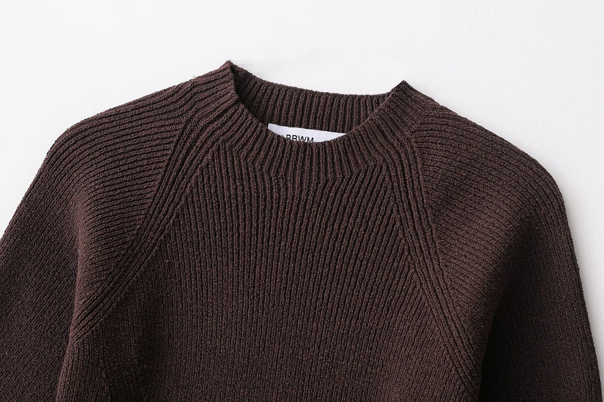 Ladies' Plain Elbow-Length Polyester Sweater