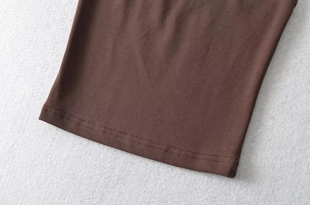 Solid European Slim Fit Cotton Sleeved Vest