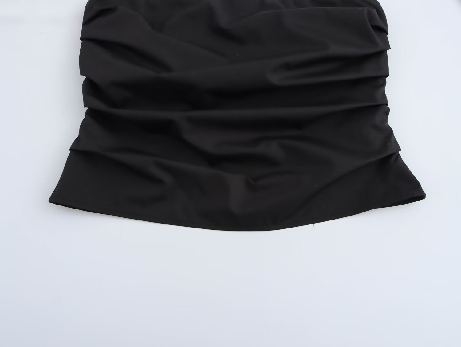 Bodycon Solid Bandeau Vest