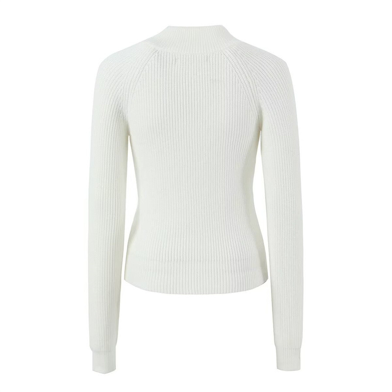 Elegant Style Women's Fashion Casual Versatile Long Sleeve Thin Knit Top Jacket