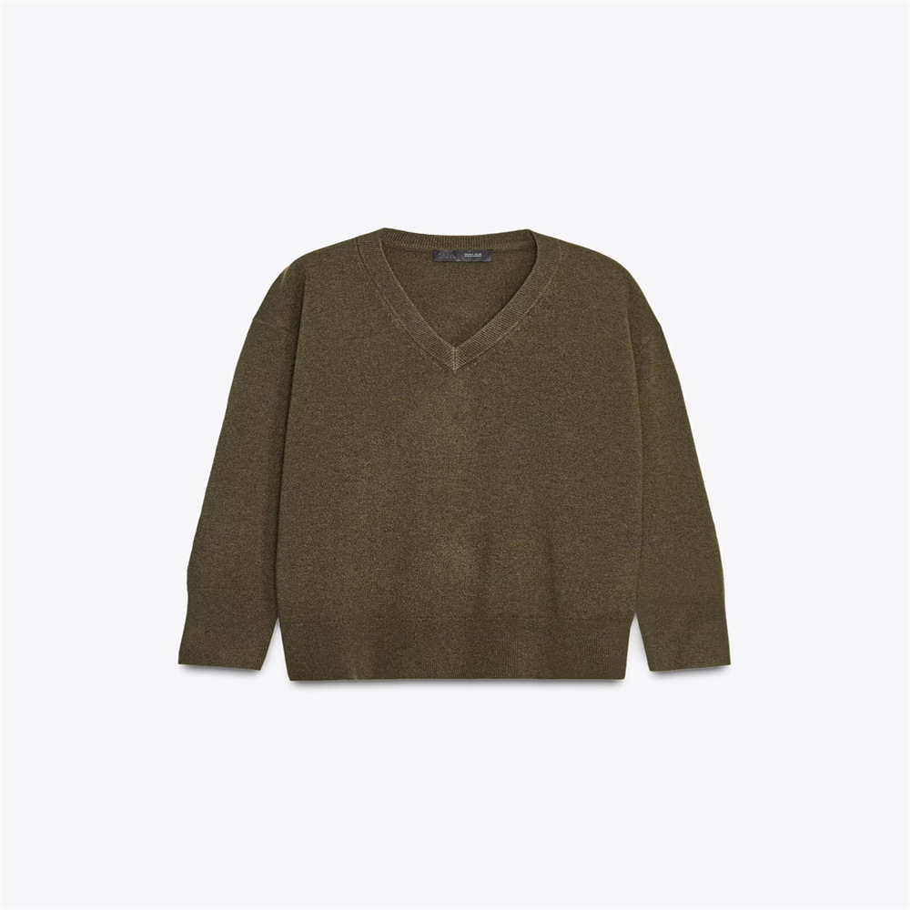 Ladies Slouchy Polyester Sweater