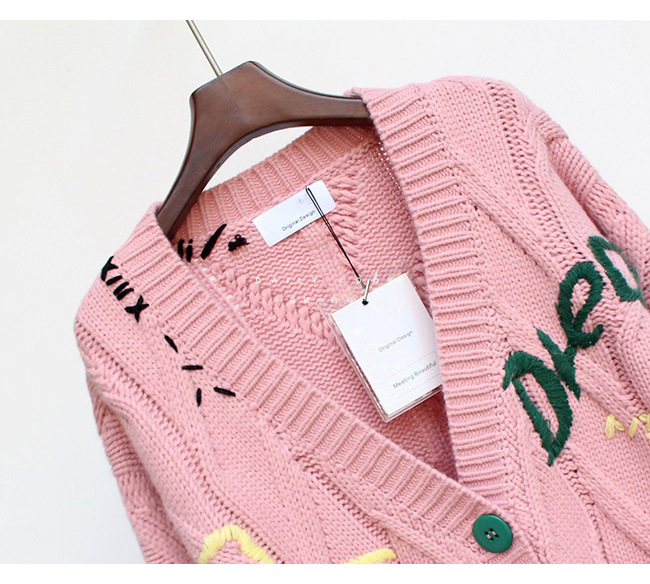 Polyester Open Front Cardigan Outerwear
