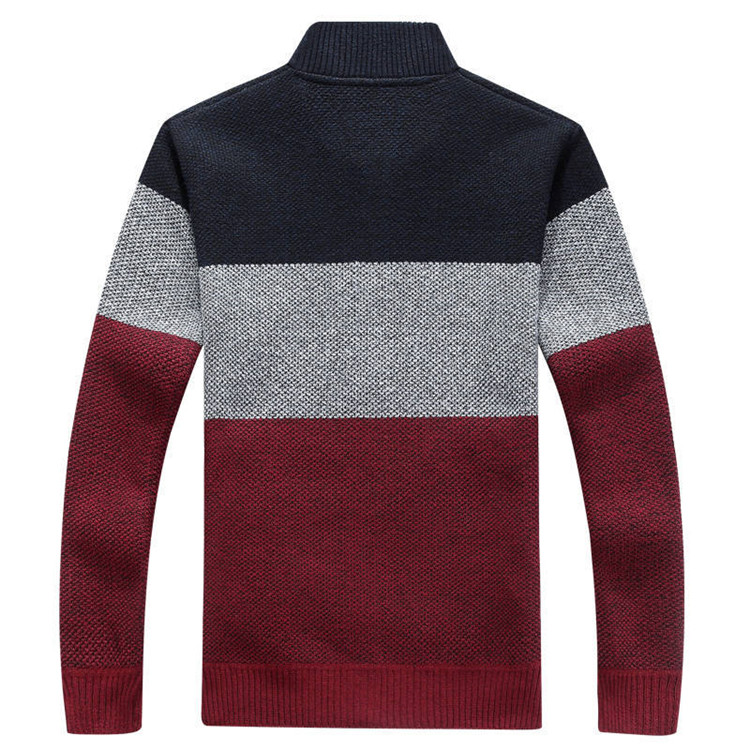 Male Streetwear Cardigan Polyester Viscose Open Front