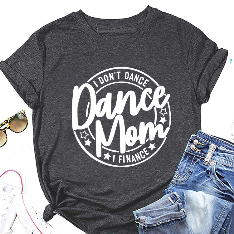 Geometric Pattern Round Neck T-Shirt