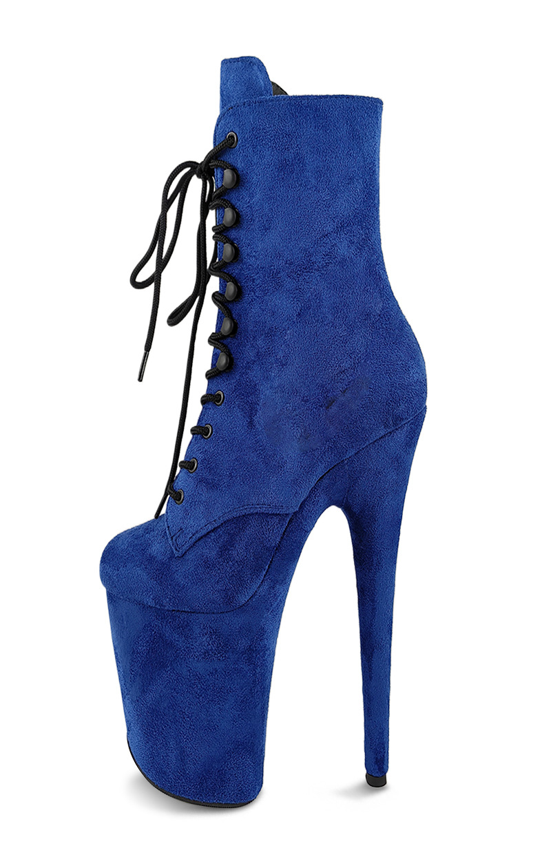 20CM super high heel pole dance shoes with waterproof platform pole dancing boots pole dance heel