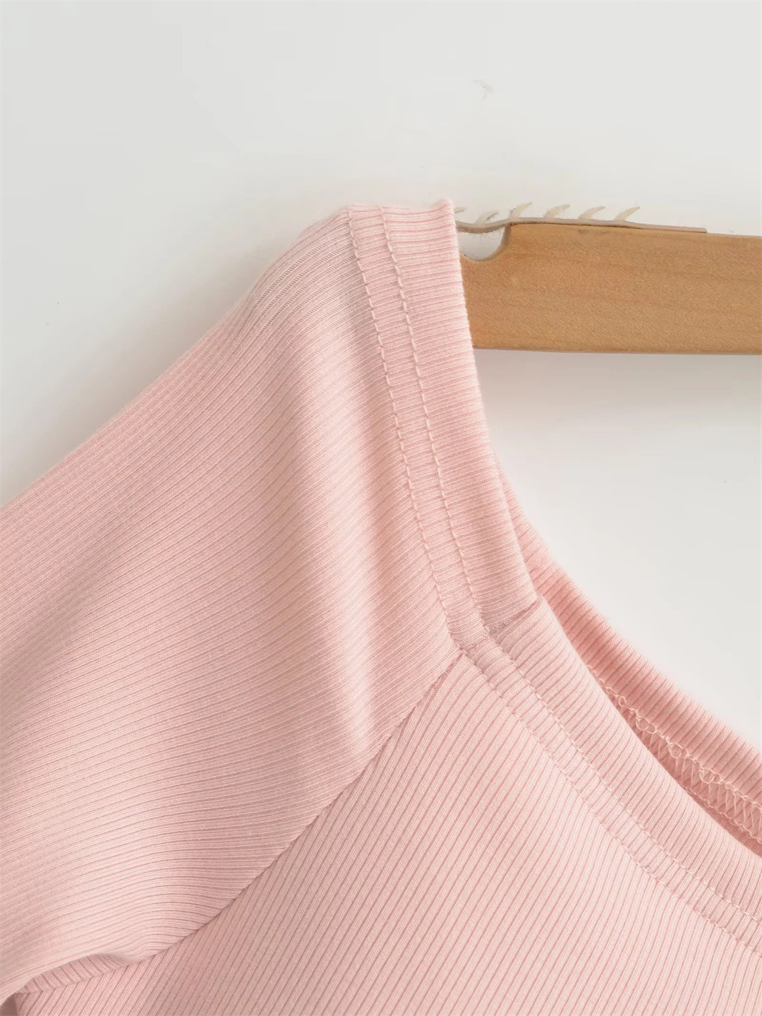 Sexy Slim Three-Quarter Scoop Neck Bodysuit