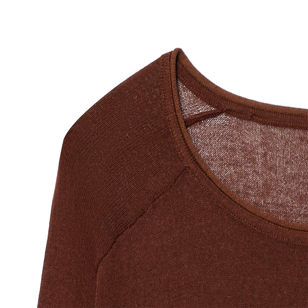 Ladies Crew Full Sleeve Plain Sweater