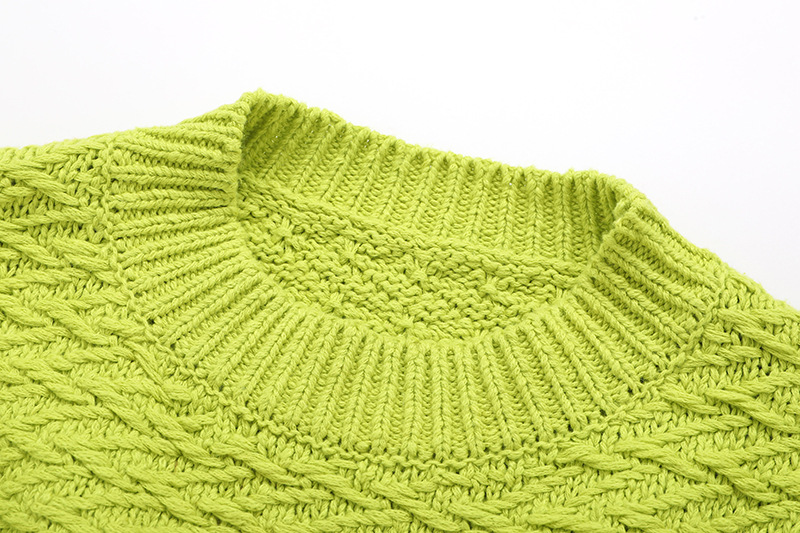 Ladies' Two-Tone Oversized Sweater