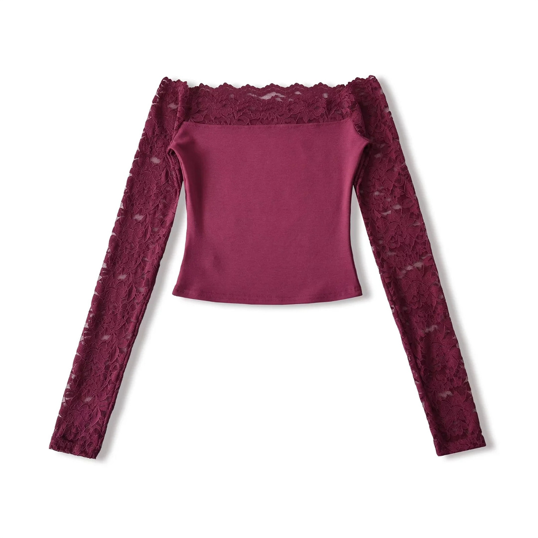 Private Celebrity Single-Strap Slim Fit Cropped T-Shirt