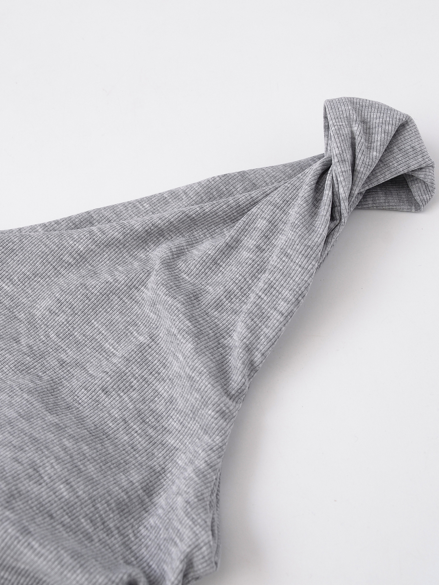 Asymmetric Ruched Sleeveless Polyester Vest