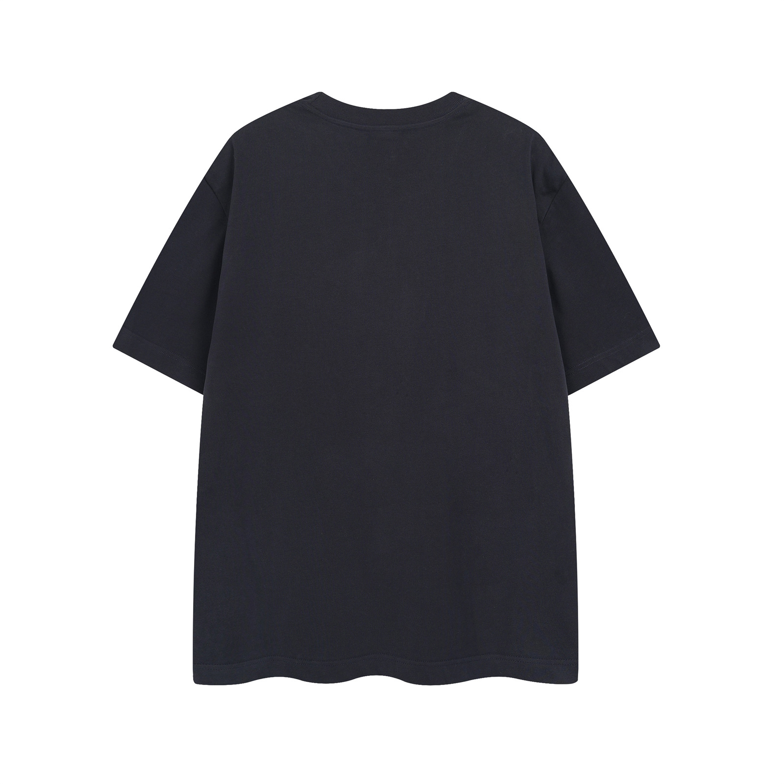 Retro Letter Print Vintage Short Sleeve T-Shirt Unisex Summer Loose Casual Pure Cotton Couple Top