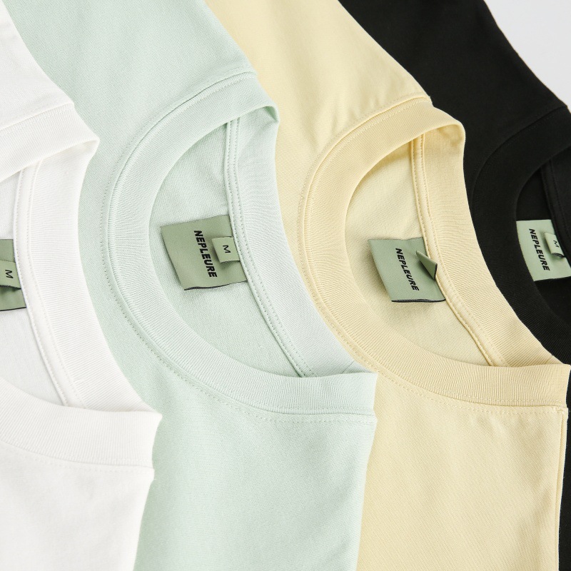 Oversized Unisex Japanese Retro Letter Crew Neck Tee