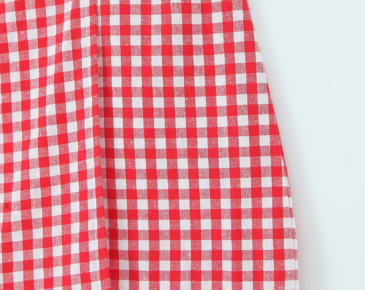 Slimming button decoration skirt pants A-line short skirt
