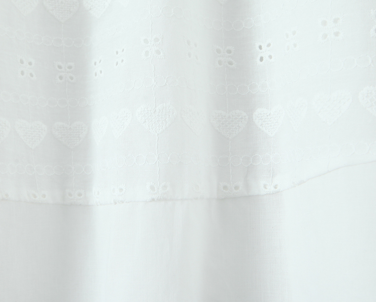Lace Tie Short Sleeve Waist-Cinched Dress