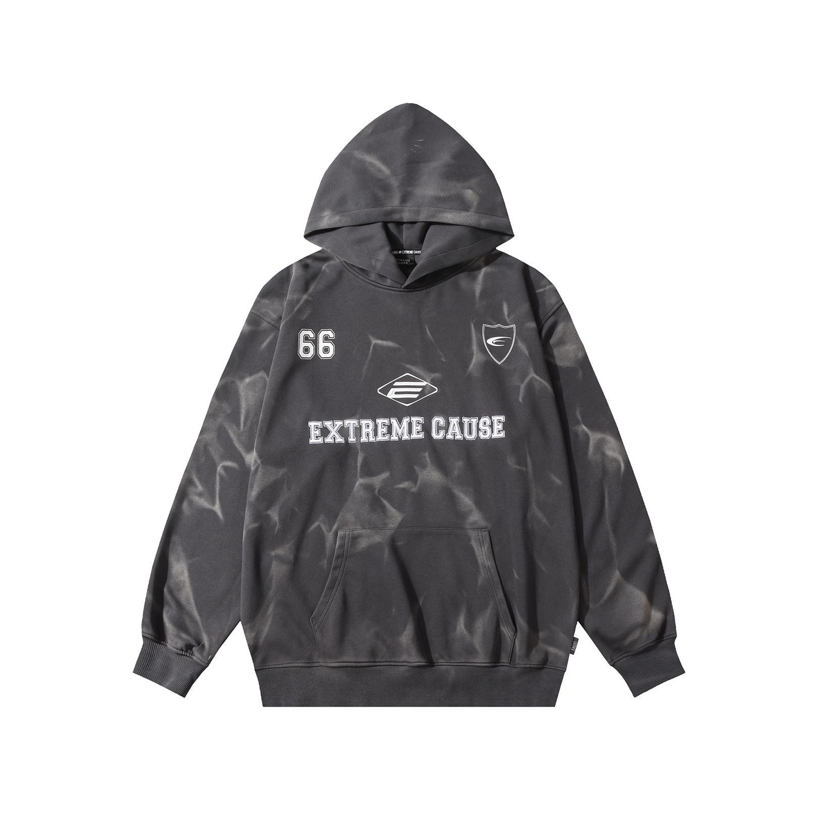 Swirl Urban Print Hoodie