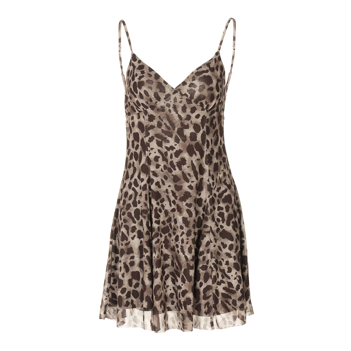 Ladies Patterned Bandeau Mini Dress