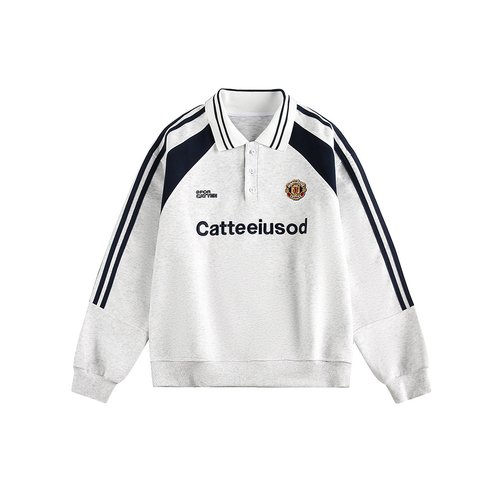 American Trend Oversized Panel Hoodie