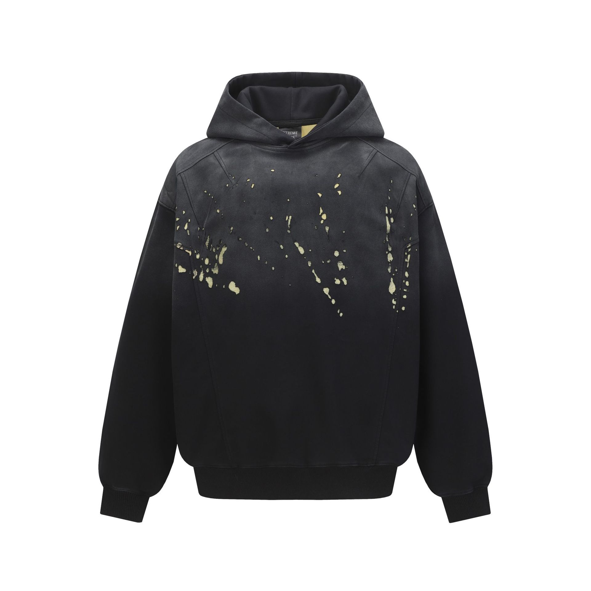 American Retro Cotton Abstract Loose Long Sleeve Hoodie