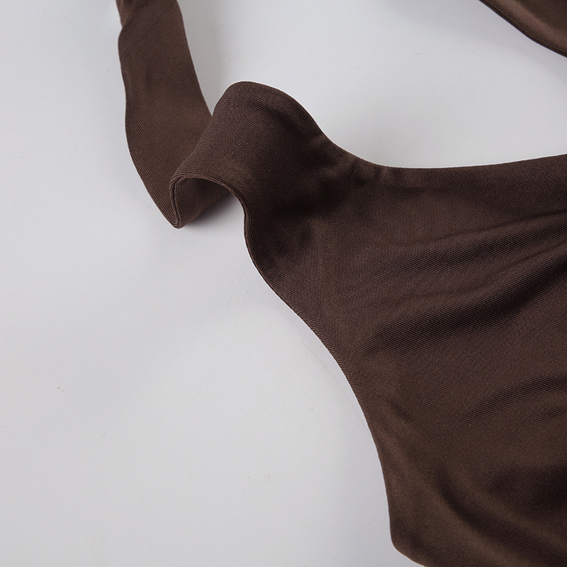 Halter Milk Silk Tank