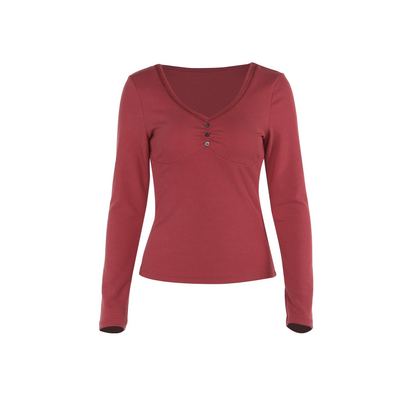 U-Neck Polyester Spandex Top