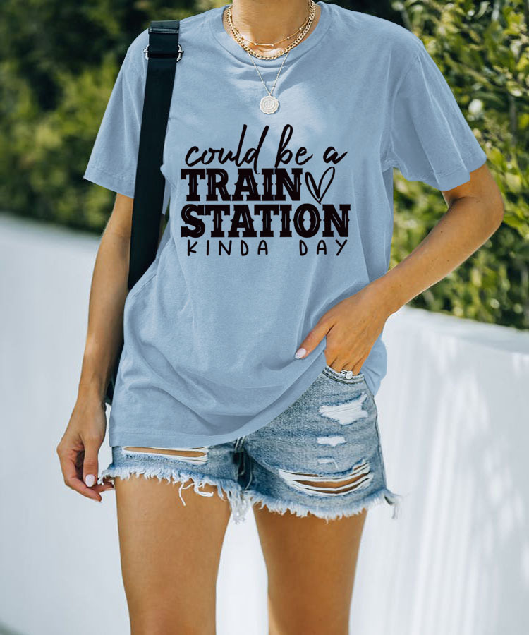 Coastal Cruise V Collar Ladies T-shirt