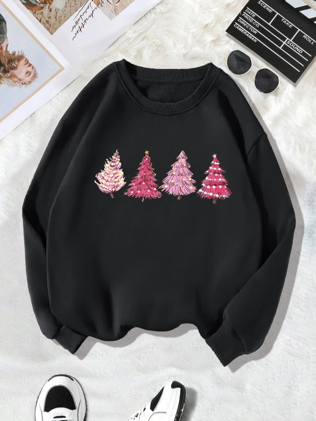 Holiday Pine Graphic Hoodie