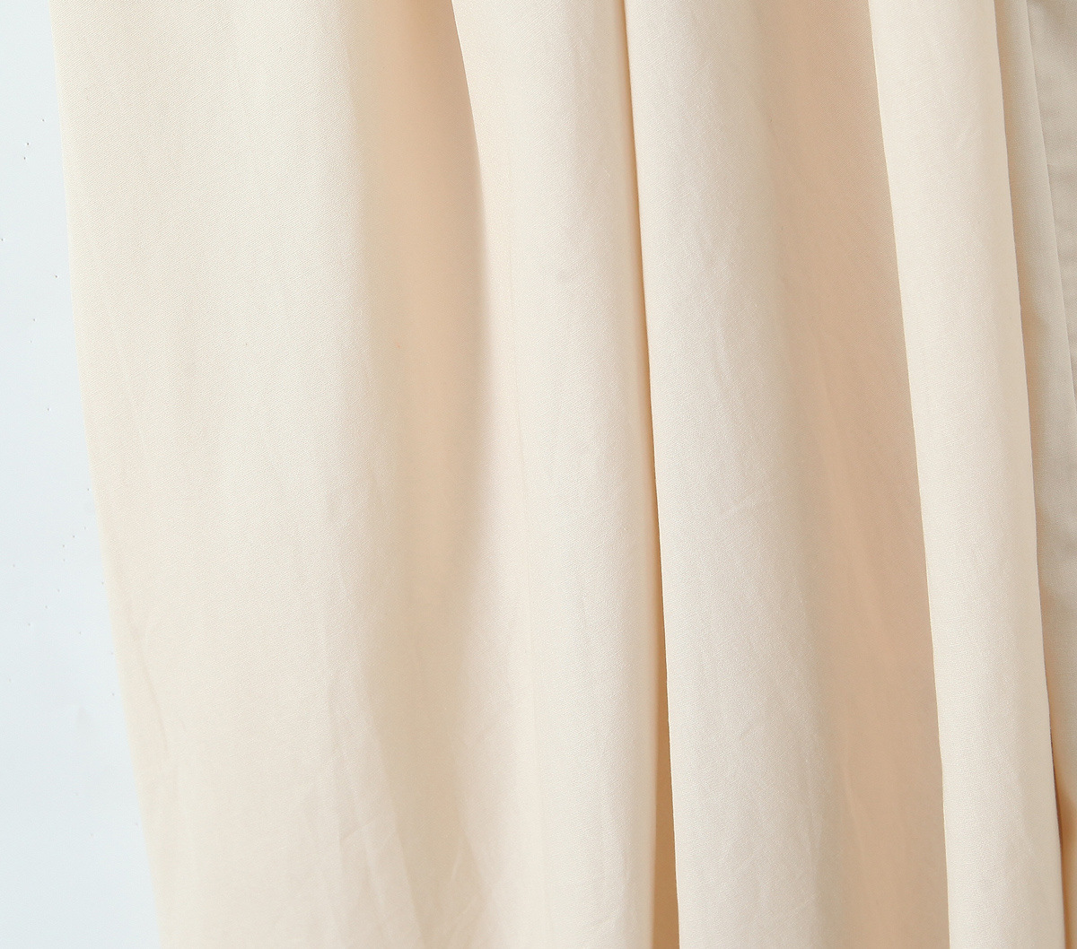 Backless hanging neck solid color waist cinched dress for women