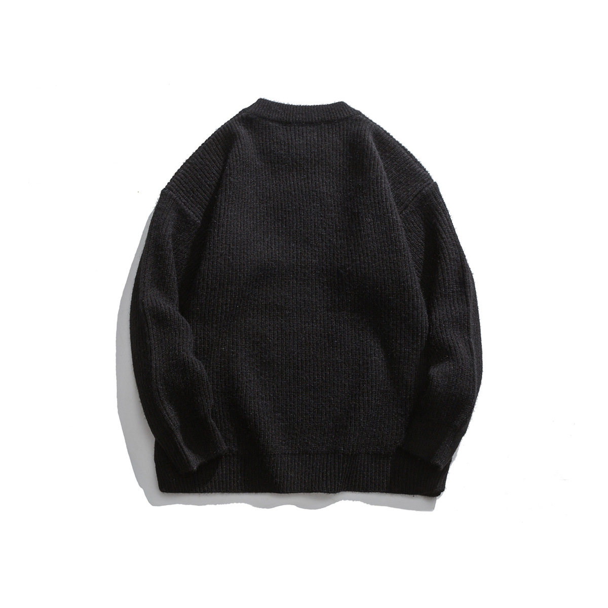 Color Block Japanese Workwear Oversized Sweater
