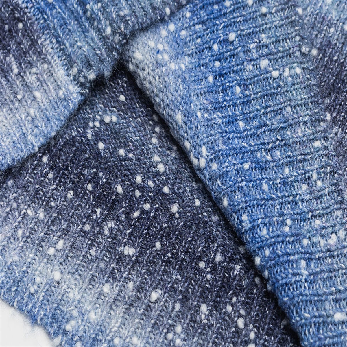 Japanese Workwear Oversized Ombre Sweater