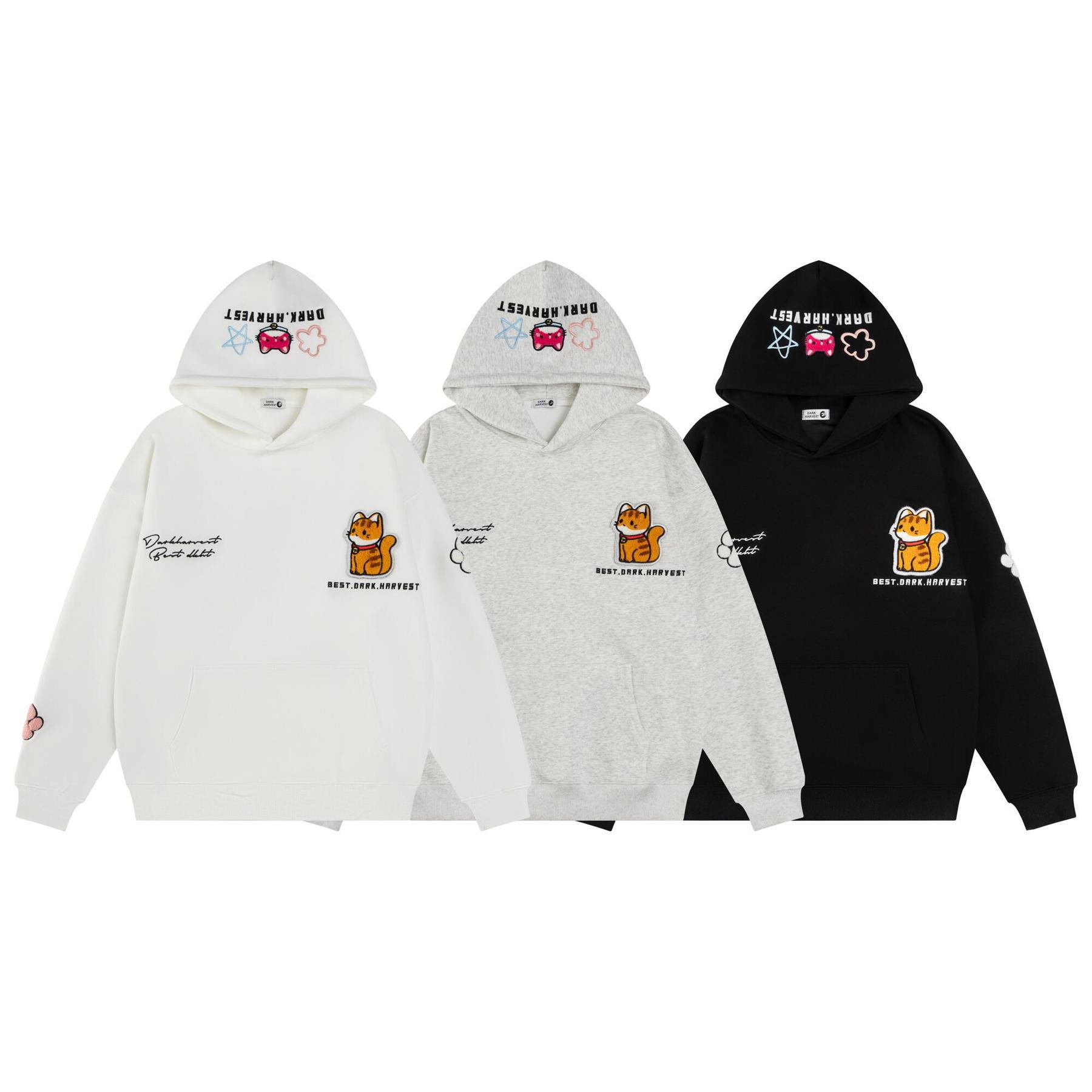 Composite Milk Silk Patch Hoodie