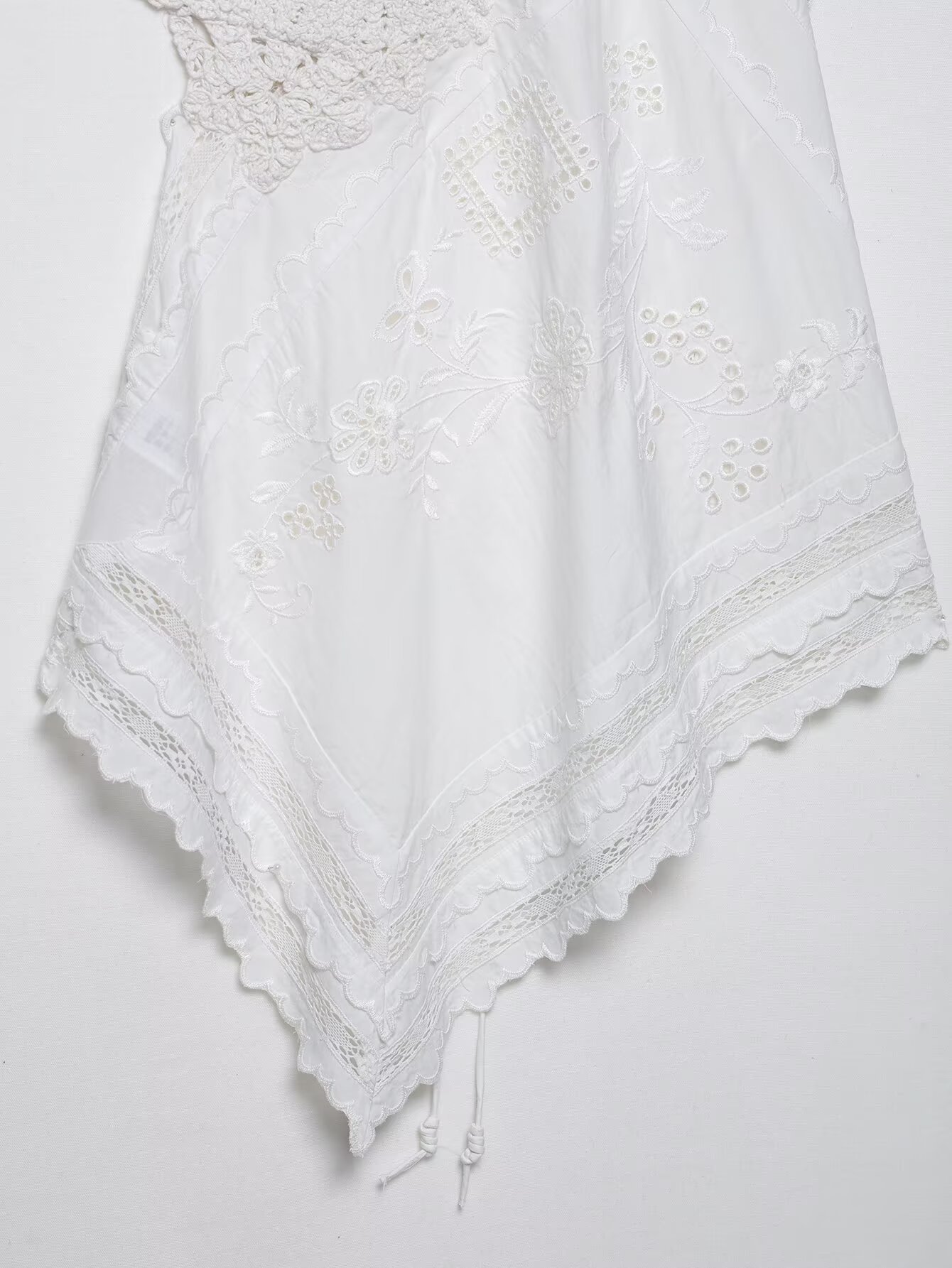 Floral Hi-Lo Strap Dress