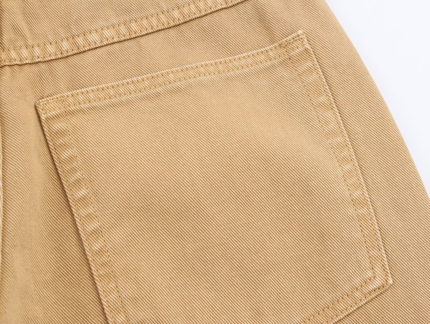 Versatile casual low waist straight leg solid color jeans for women
