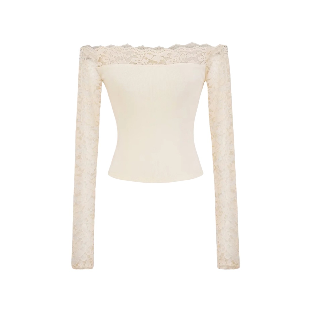 Private Celebrity Single-Strap Slim Fit Cropped T-Shirt