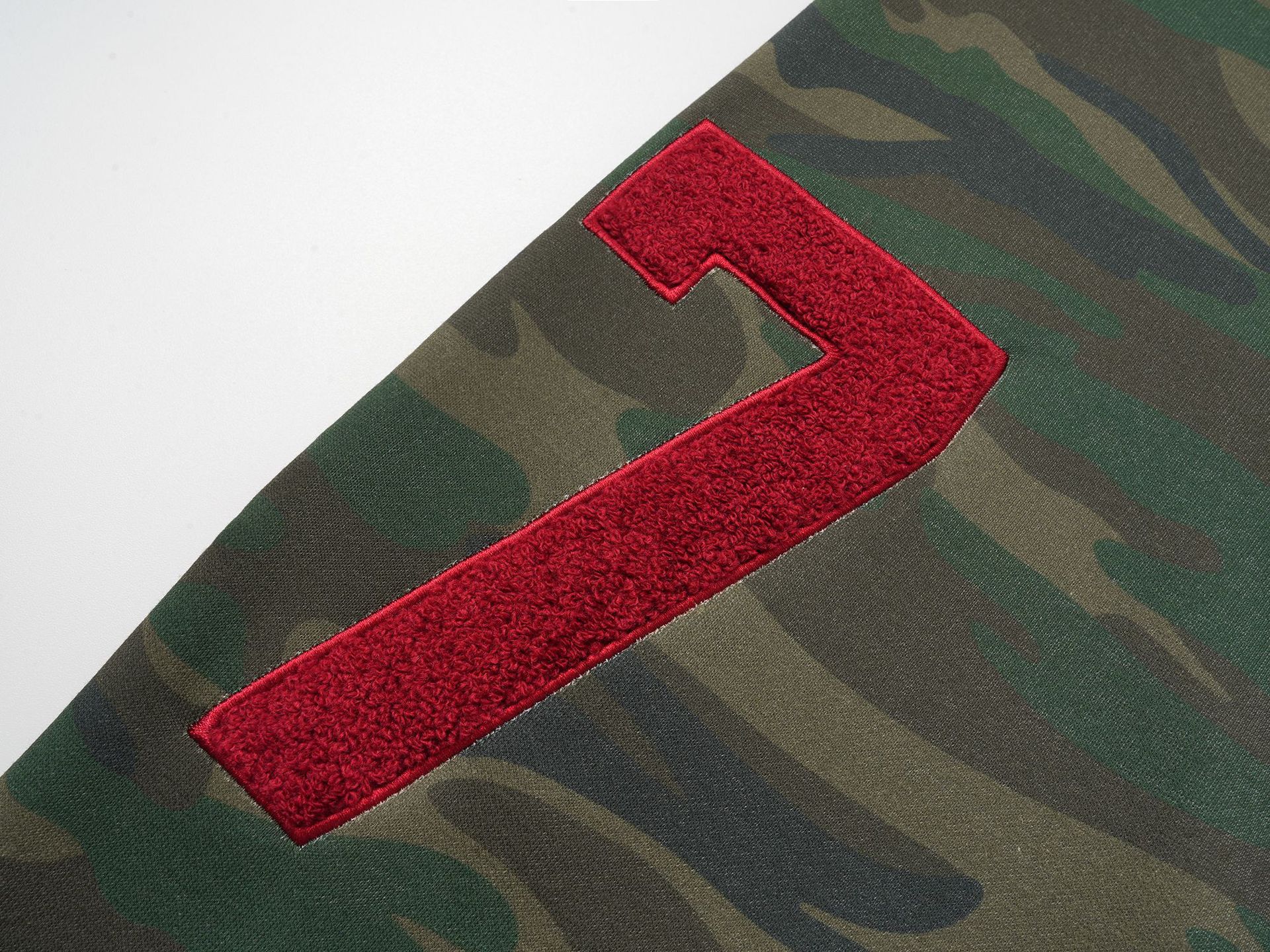 Urban Camo Oversized Cotton Blend Hoodie