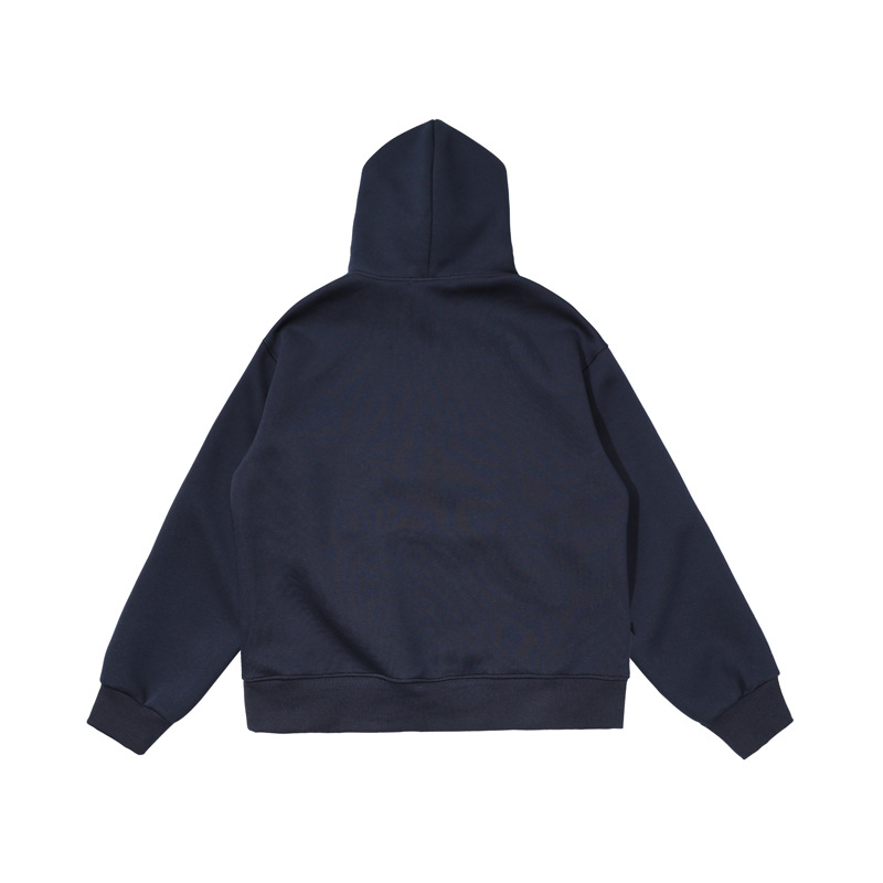 Matching Retro Alphabet Patch Hoodie