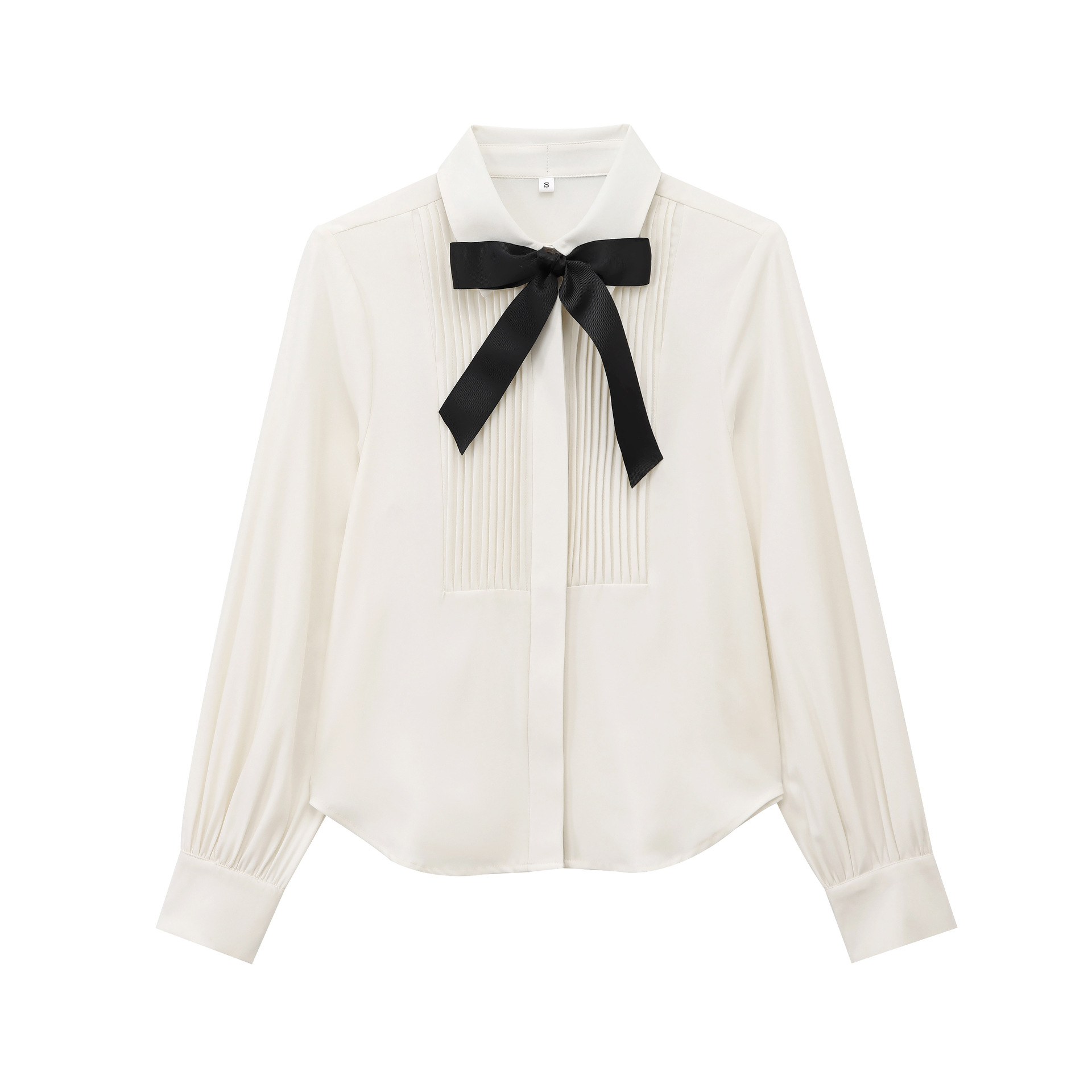Ladies Solid Color European American Shirt