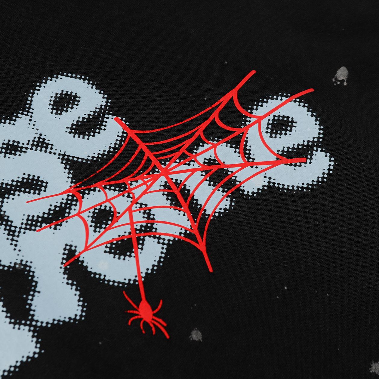 Net Script Splatter Hoodie